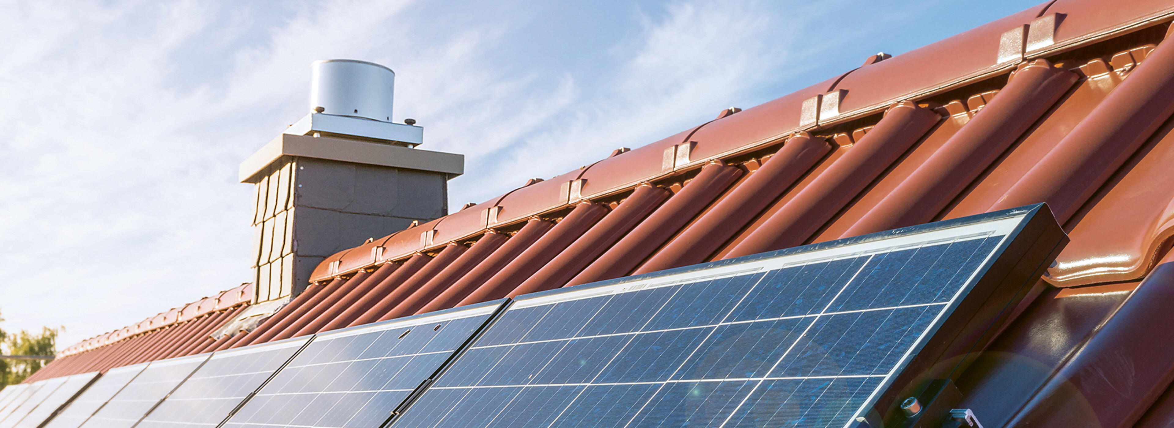 Photovoltaik auf Hausdach